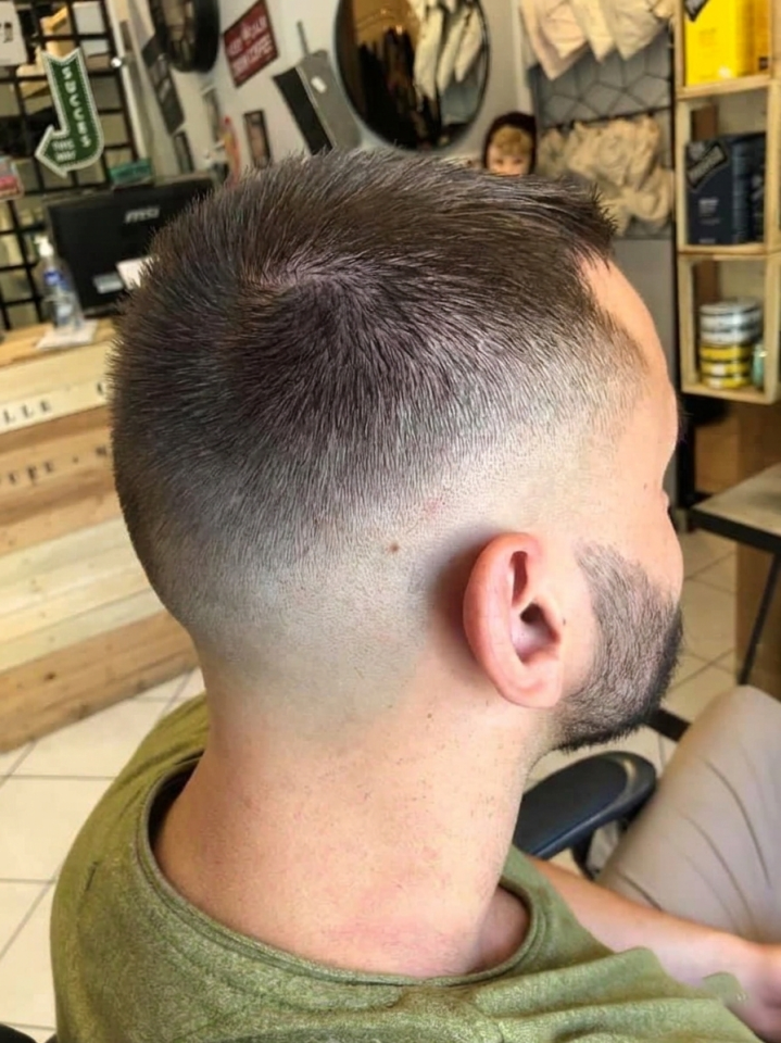 Coupe dégradée américaine Saint-Gildas-des-Bois